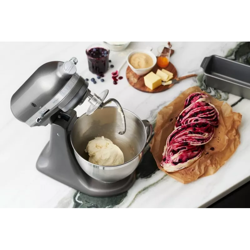 Yleiskone KITCHENAID Artisan 300 W 4,8 L ruostumaton teräskulho hopea