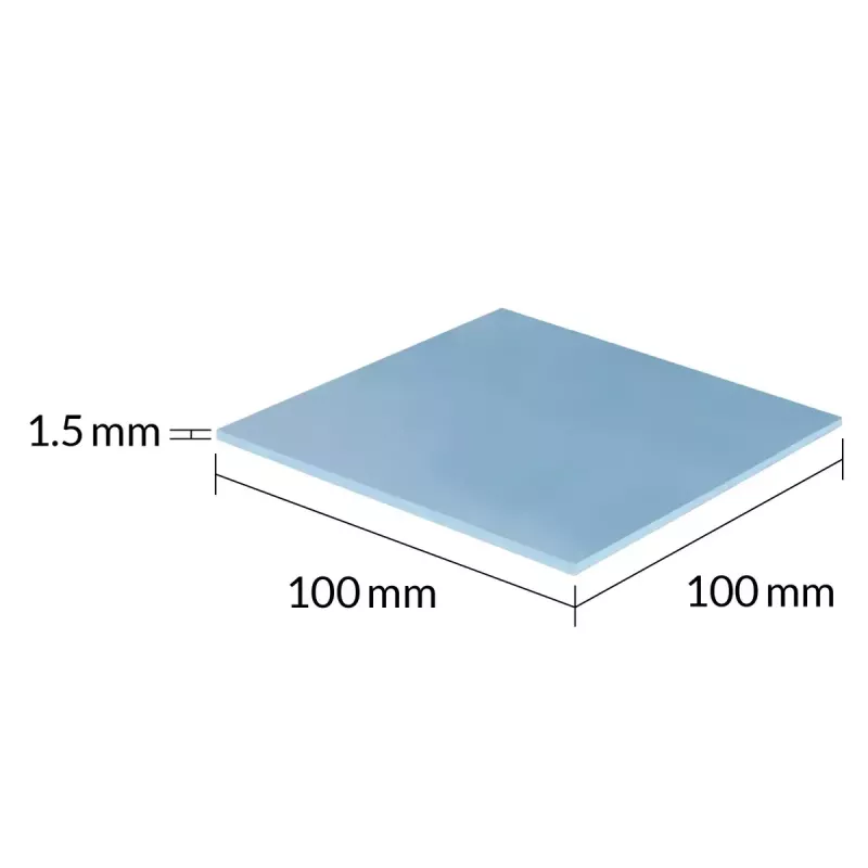 ARCTIC TP-3 Premium Performance -lämpötyyny 100 x 100 mm, 1,5 mm