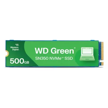 WESTERN DIGITAL SSD - WD Green SN350 - 500GB - PCIe Gen3 x4 - M.2 2280 - TLC