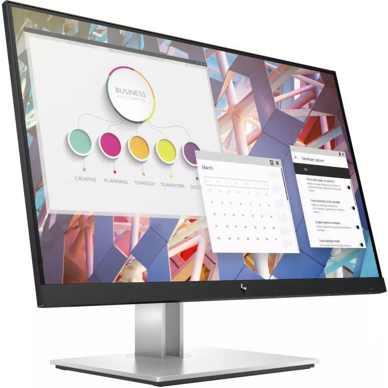 HP E-Series E24 G4 FHD -näyttö, 60,5 cm (23,8