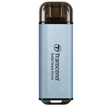TRANSCEND Esd300c – 1 TB kannettava SSD – USB Type-C – 3D-NAND-Flash – taivaansininen