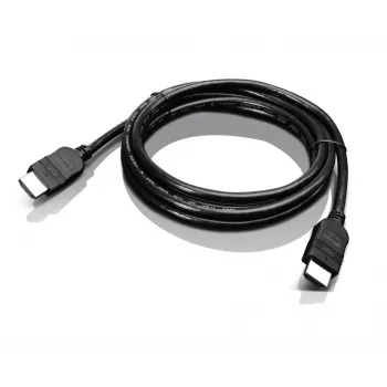 Lenovo 2,0 m HDMI HDMI-kaapeli 2 m HDMI tyyppi A (Standard) musta