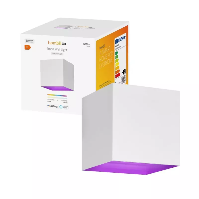 Seinävalaisin Hombli HBWL-0209 LED 6W Cube IP54