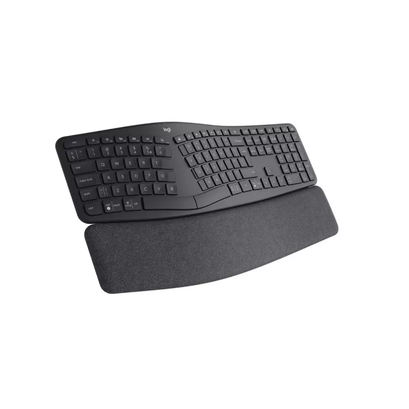 LOGITECH Ergo K860 - langaton jaettu näppäimistö Business Graphite Qwerty US Int'l
