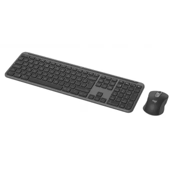 LOGITECH Signature ohut Combo Mk950 - langaton näppäimistö/hiiri - Graphite - Qwerty US/Int'l