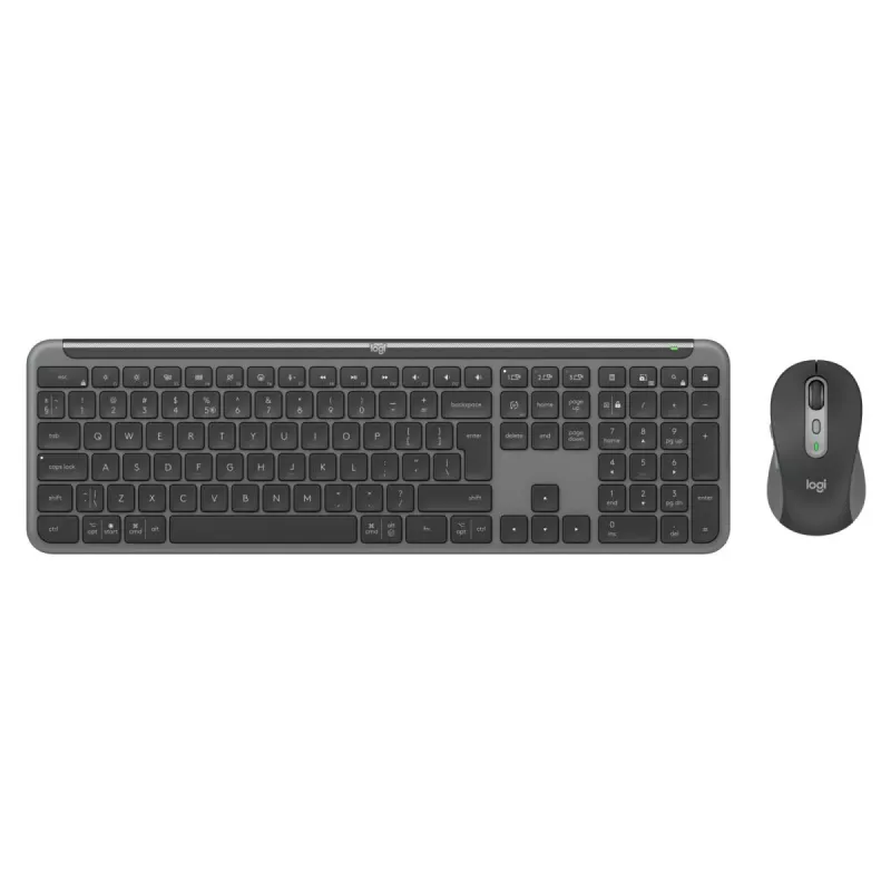 LOGITECH Signature ohut Combo Mk950 - langaton näppäimistö/hiiri - Graphite - Qwerty US/Int'l