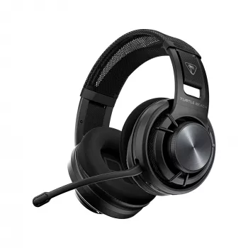 Turtle Beach Atlas Air langaton avoimen rakenteen PC-pelikuuloke 24-bittisellä high-fidelity-äänellä, Broadcast-mikrofonilla, kelluvalla korvakupilla, muistivaahtopehmusteilla ja Bluetoothilla PC:lle