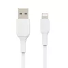 BELKIN Lightning - USB-A-kaapeli 1 m valkoinen