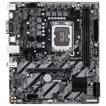 Emolevy GIGABYTE H810M H Micro ATX, Intel H810 -piirisarja, LGA 1851, DDR5, 2x DIMM enintään 128 GB, PCIe 4.0, HDMI 2.1