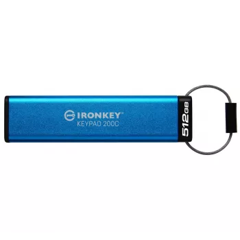 MUISTITIKKU 512GB Kingston IronKey Keypad 200C AES-256 USB-C retail