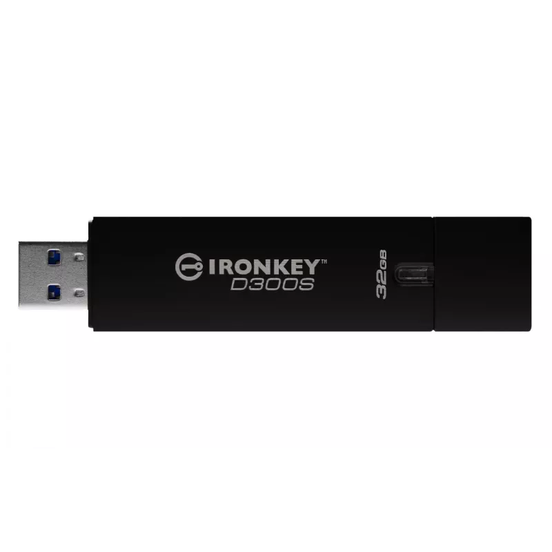 Kingston IronKey D500S 32 Gt USB-muistitikku, FIPS 140-3 Level 3, AES-256