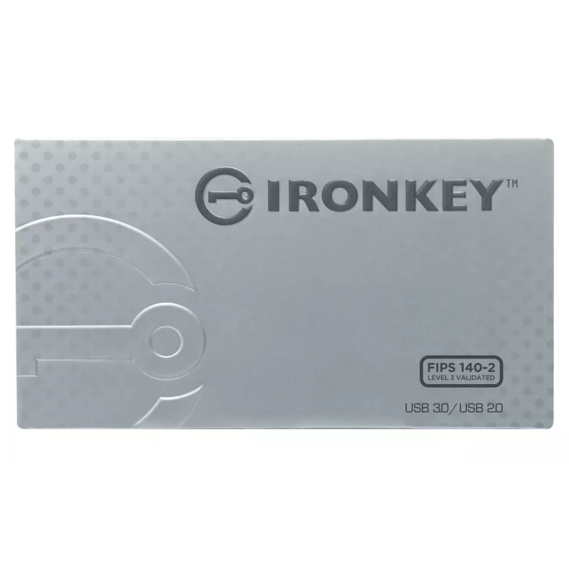 Kingston IronKey D500S 32 Gt USB-muistitikku, FIPS 140-3 Level 3, AES-256