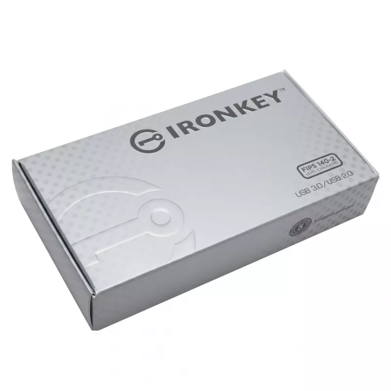 Kingston IronKey D500S 32 Gt USB-muistitikku, FIPS 140-3 Level 3, AES-256