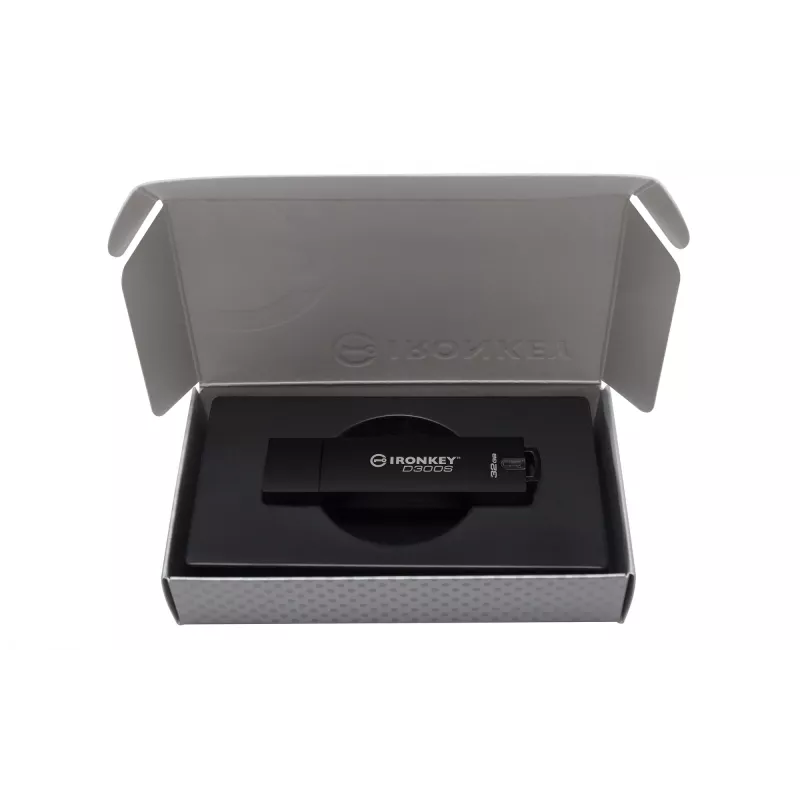Kingston IronKey D500S 32 Gt USB-muistitikku, FIPS 140-3 Level 3, AES-256