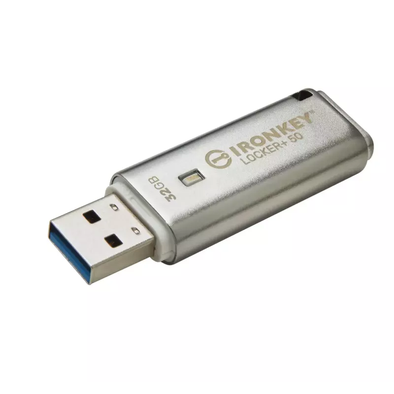Kingston Technology IronKey 32GB IKLP50 AES USB, 256-bittisellä salauksella