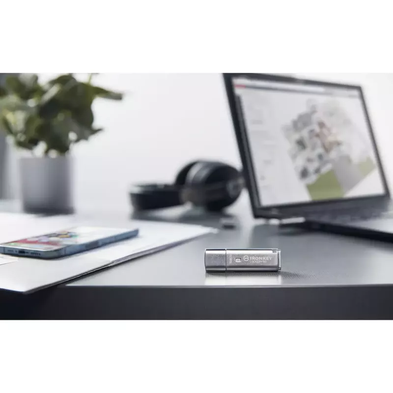 Kingston Technology IronKey 128GB IKLP50 AES USB 256-bittisellä salauksella