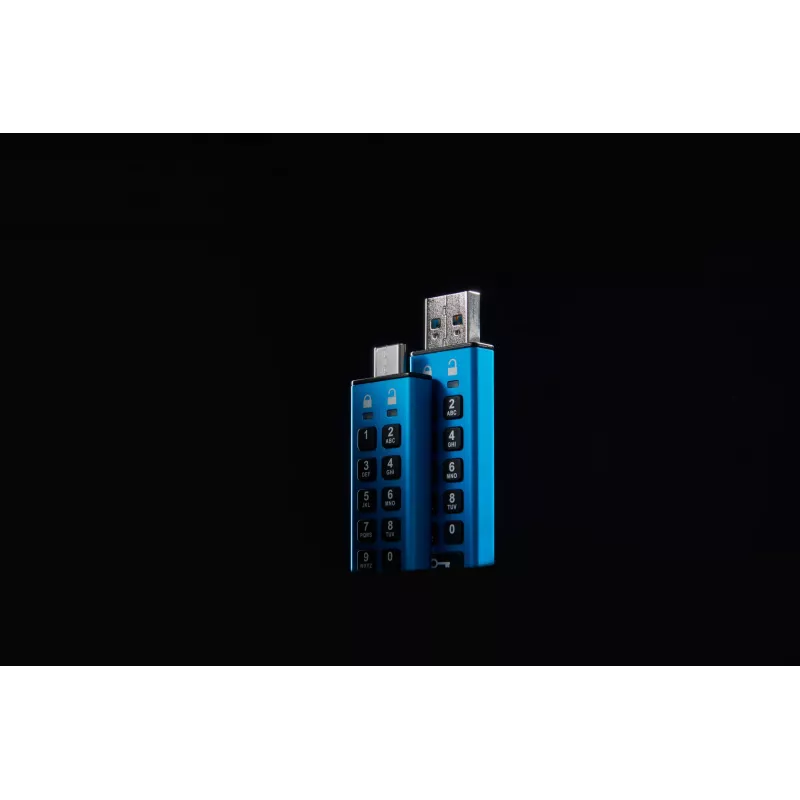 Kingston Technology IronKey 128GB Keypad 200, FIPS 140-3 Level 3, AES-256 laitteistosalattu