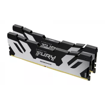 Kingston Technology FURY 32GB 7200MT/s DDR5 CL38 DIMM (2 kpl:n pakkaus) Renegade Silver XMP