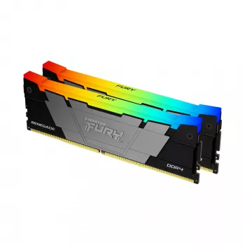Kingston Technology FURY 32GB 3600MT/s DDR4 CL16 DIMM (2 kpl:n pakkaus) 1Gx8 Renegade RGB