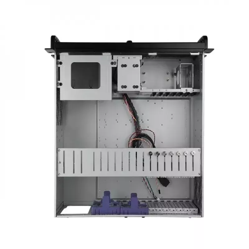 Chieftec UNC-409S-B-OP 19 tuuman 4U räkkipalvelinkotelo, 3x 5,25" + 1x 3,5" ulkoista paikkaa, musta