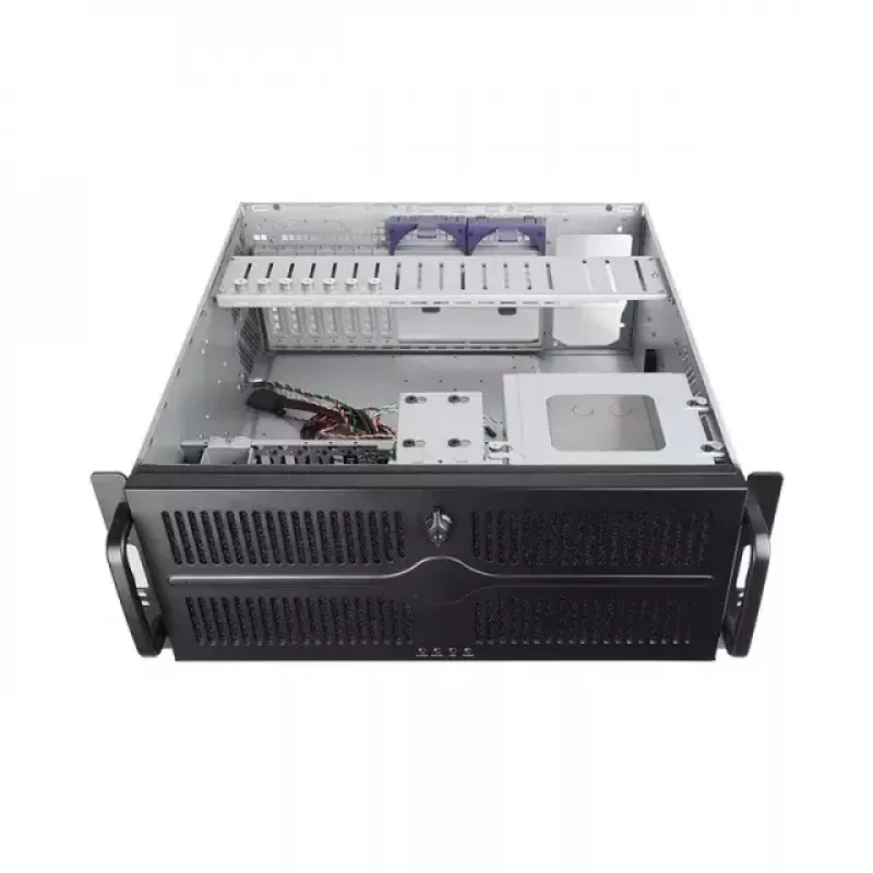 Chieftec UNC-409S-B-OP 19 tuuman 4U räkkipalvelinkotelo, 3x 5,25" + 1x 3,5" ulkoista paikkaa, musta