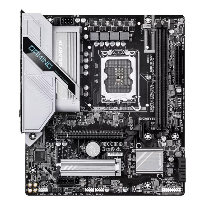 Emolevy GIGABYTE H810M GAMING WIFI6, Intel Core Ultra, LGA 1851, Micro ATX