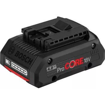 Bosch ProCORE18V 4,0 Ah Professional -akku, musta/punainen