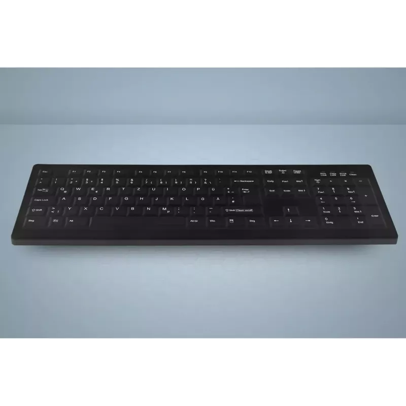 Contour Design Active Key AK-C8100 näppäimistö lääketieteellinen RF langaton QWERTZ saksa musta