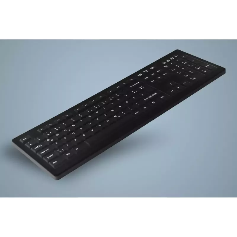 Contour Design Active Key AK-C8100 näppäimistö lääketieteellinen RF langaton QWERTZ saksa musta