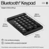 HP 435 ohjelmoitava langaton näppäimistö, Bluetooth, musta