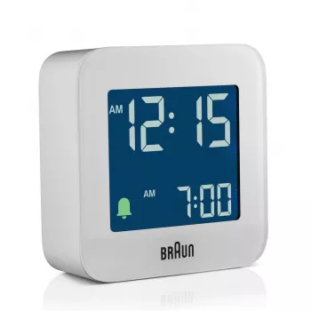 Braun BC08 digitaalinen herätyskello valkoinen