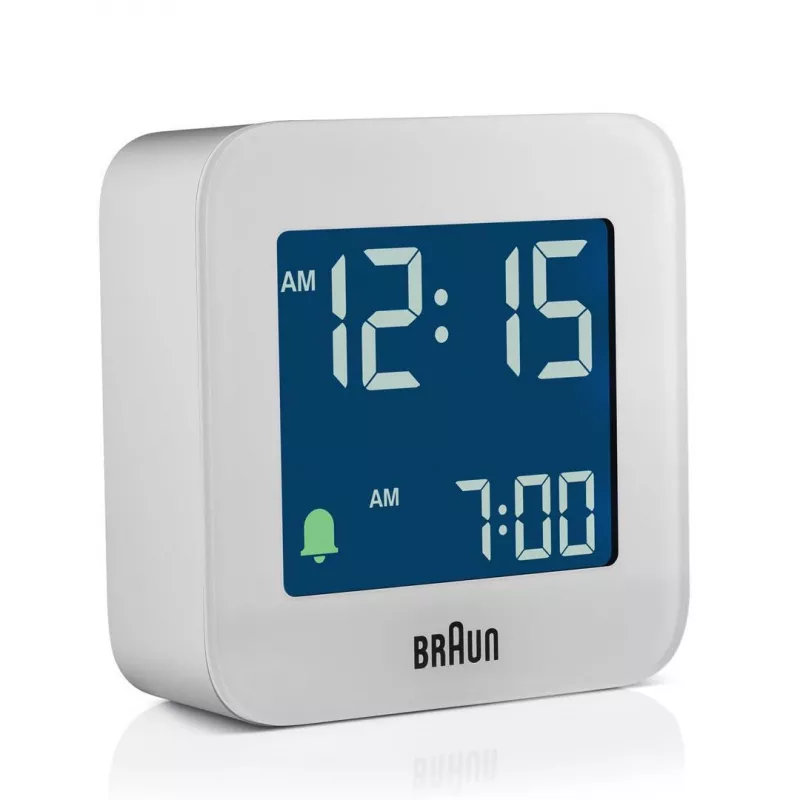 Braun BC08 digitaalinen herätyskello valkoinen