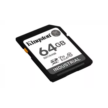 Kingston Technology 64 GB SDXC teollisuusflash-muisti UHS-I pSLC