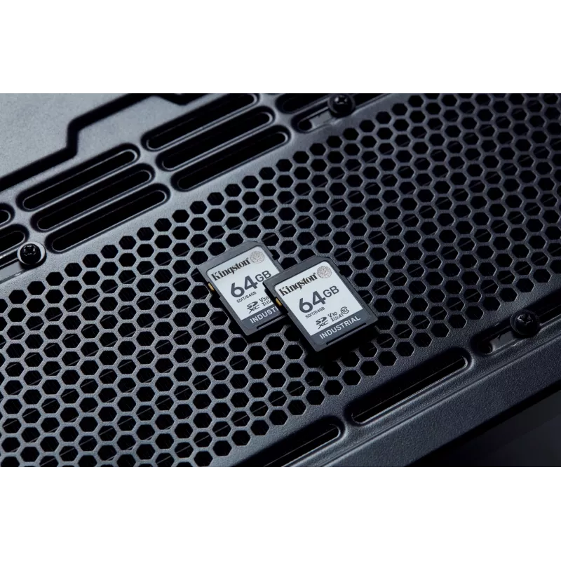 Kingston Technology 64 GB SDXC teollisuusflash-muisti UHS-I pSLC
