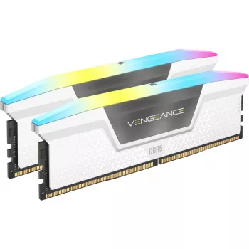 CORSAIR -muisti 32 GB DDR5 (2x16 GB) DRAM 6400mt/s CL36 -muistisarja Vengeance RGB valkoinen