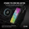 Corsair Vengeance RGB, DDR5-5200, CL40, AMD EXPO - 32 GB dual-kit, harmaa