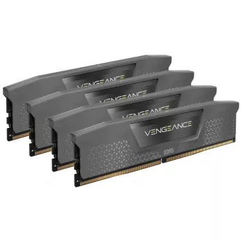 DIMM 64 GB DDR5-6000 (4x 16 GB) quad-kit, keskusmuisti musta, CMK64GX5M4B6000Z36, Vengeance, AMD EXPO