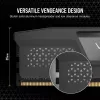 96GB PC 7000 CL40 CORSAIR -sarja (2x48GB) VENGEANCE musta retail