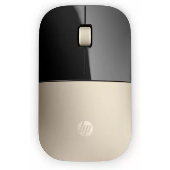 HP Z3700 Gold langaton hiiri, molempikätinen, optinen, RF Wireless, 1200 DPI, kulta