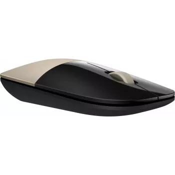 HP Z3700 Gold langaton hiiri, molempikätinen, optinen, RF Wireless, 1200 DPI, kulta