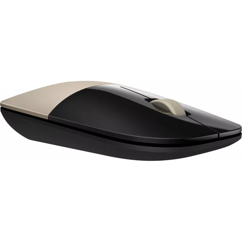 HP Z3700 Gold langaton hiiri, molempikätinen, optinen, RF Wireless, 1200 DPI, kulta