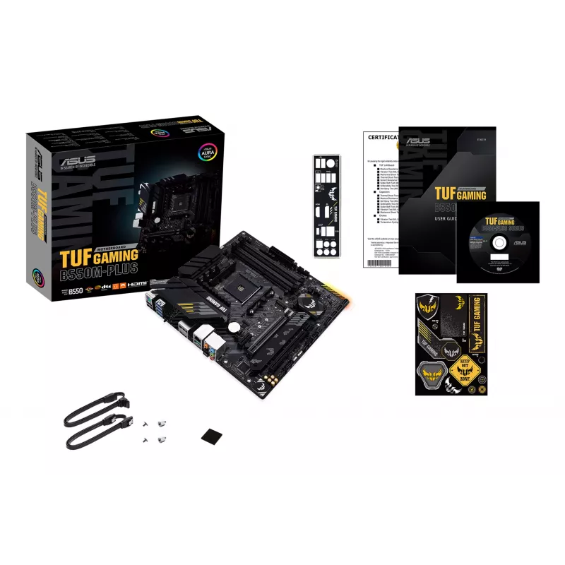 ASUS TUF GAMING B550M PLUS AMD B550 kanta AM4 micro ATX