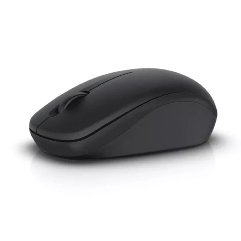 DELL musta langaton hiiri WM126, molempikätinen, optinen, RF Wireless, 1000 DPI, musta