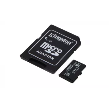 Kingston Technology 8GB microSDHC Industrial C10 A1 pSLC -kortti + SD-sovitin
