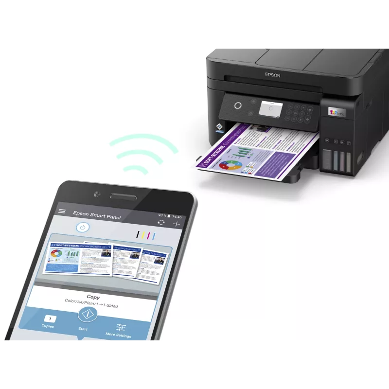 Epson EcoTank ET-3850 mustesuihku A4 4800 x 1200 DPI 33 ppm Wi-Fi