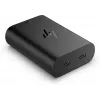 HP 600Q7AA 65 W GaN USB-C kannettavan laturi, 2 × USB-C, 20 V, musta
