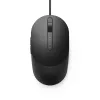 DELL Pro Wired Mouse - MS3220 - musta, molempikätinen, laser, USB Type-A, 3200 DPI, 2 ms, musta