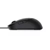 DELL Pro Wired Mouse - MS3220 - musta, molempikätinen, laser, USB Type-A, 3200 DPI, 2 ms, musta
