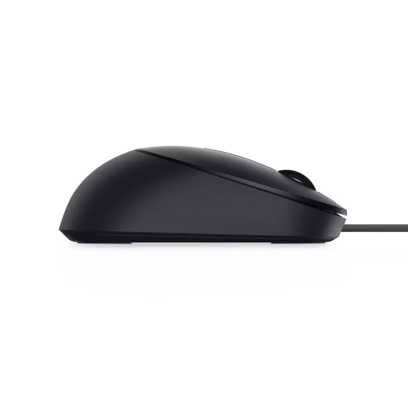 DELL Pro Wired Mouse - MS3220 - musta, molempikätinen, laser, USB Type-A, 3200 DPI, 2 ms, musta