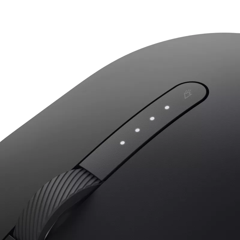 DELL Pro Wired Mouse - MS3220 - musta, molempikätinen, laser, USB Type-A, 3200 DPI, 2 ms, musta